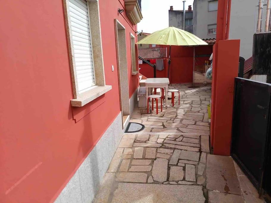הוילה Vilarino  Agradable Casa Con Patio A 100 Metros De La Playa מראה חיצוני תמונה